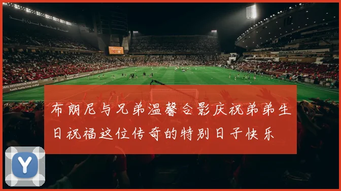 布朗尼与兄弟温馨合影庆祝弟弟生日祝福这位传奇的特别日子快乐