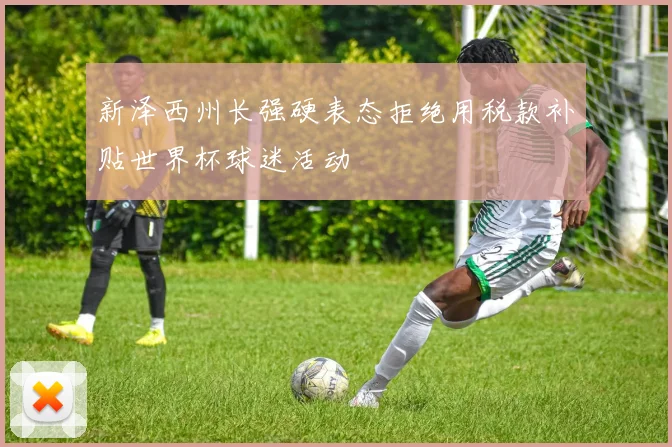 新泽西州长强硬表态拒绝用税款补贴世界杯球迷活动